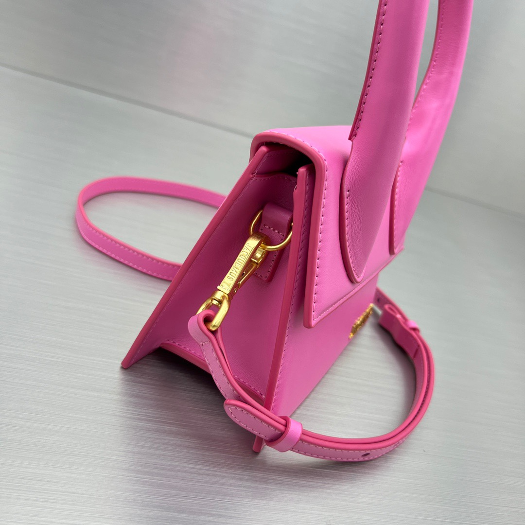Jacquemus-Pink Lipstick Hand Bag