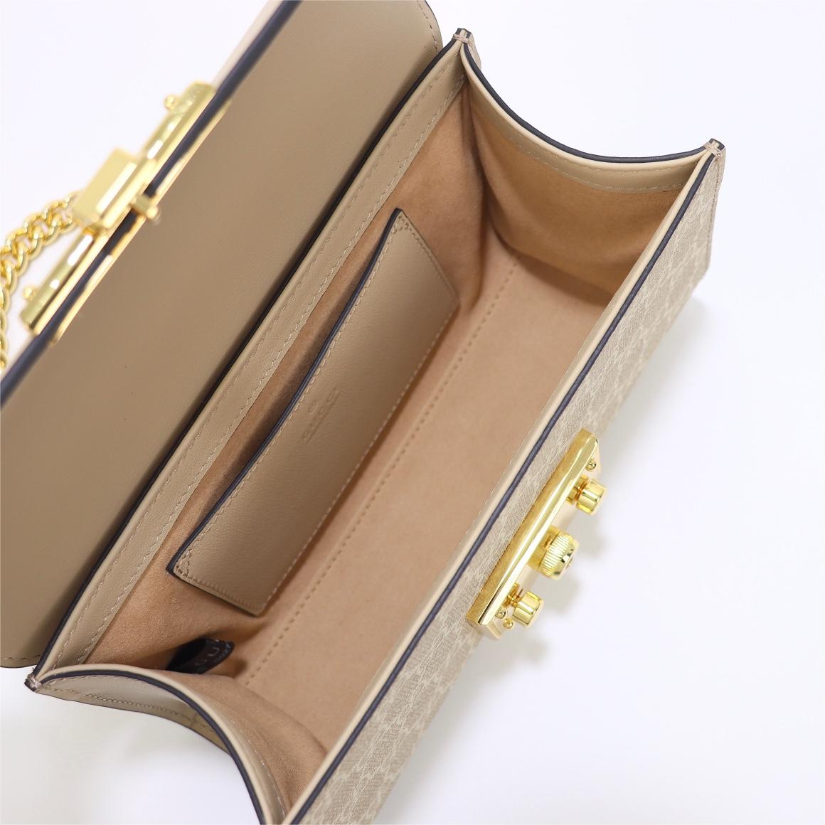 GUCCI-Padlock Lock Chain Bag