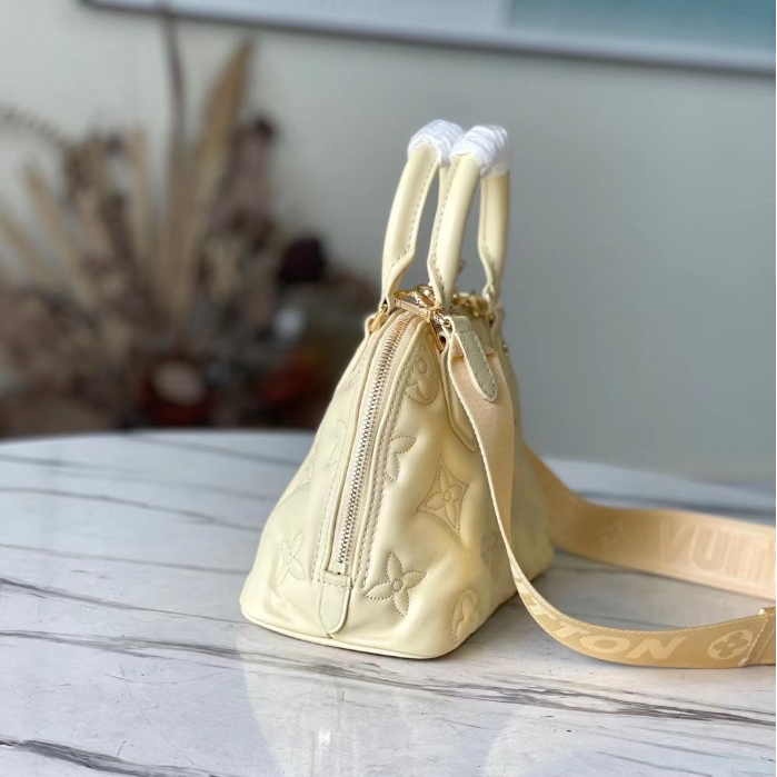 LV-Cowhide Shoulder Cross Shoulder Handheld Shell Bag