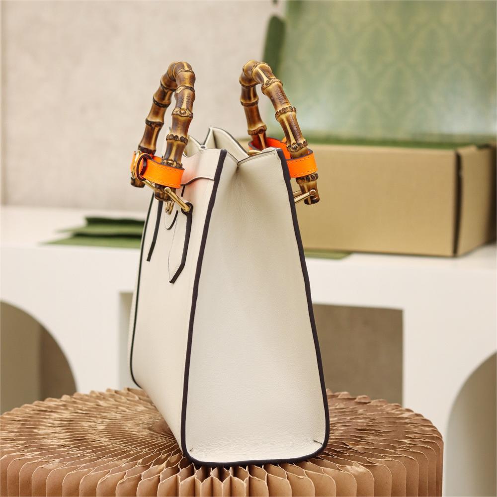 Gucci-Diana Bamboo Knot Tote Bag