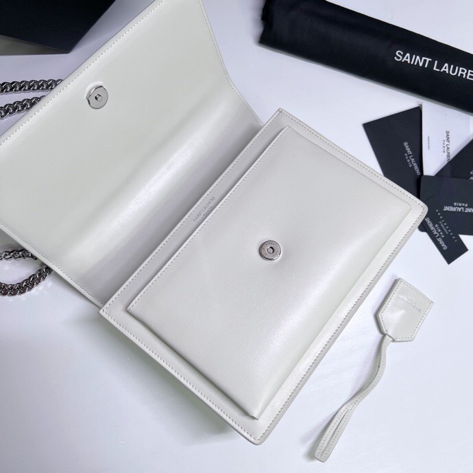 YSL-Classic Elegant Toothpaste Pattern Sunset Bag