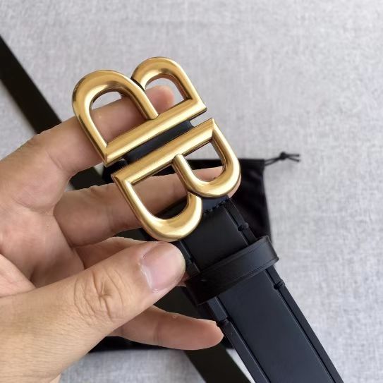 Balenciaga-Double Sided Cowhide Belt