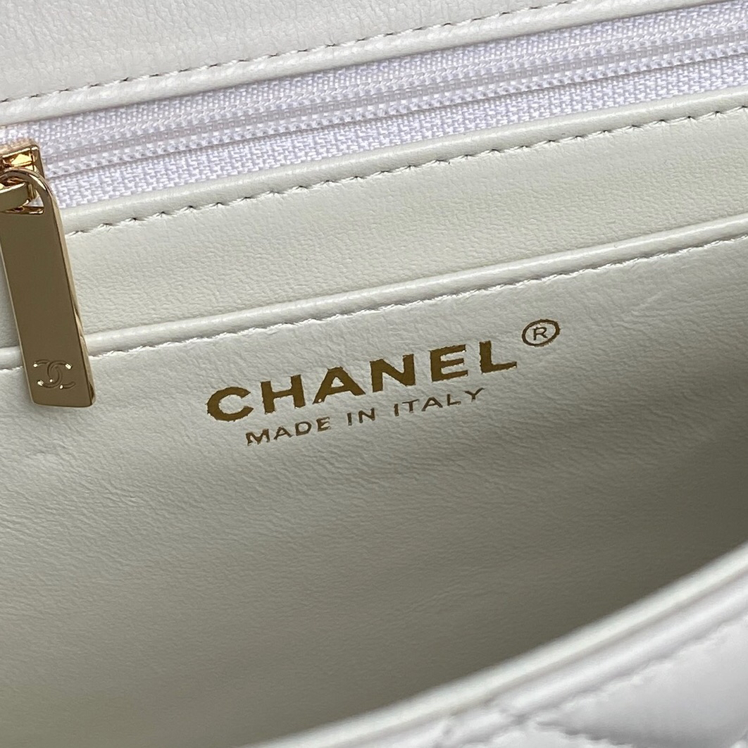 Chanel-Classic diamond patterned sheepskin bag