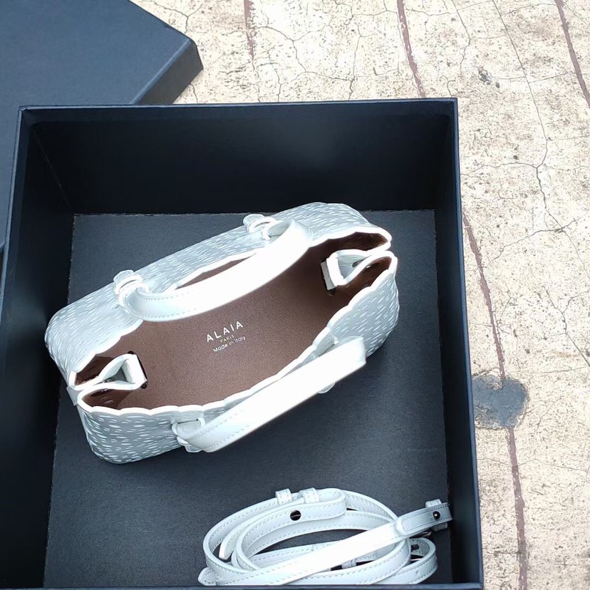 ALAIA-MINA 16 BAG IN VIENNE CALFSKIN