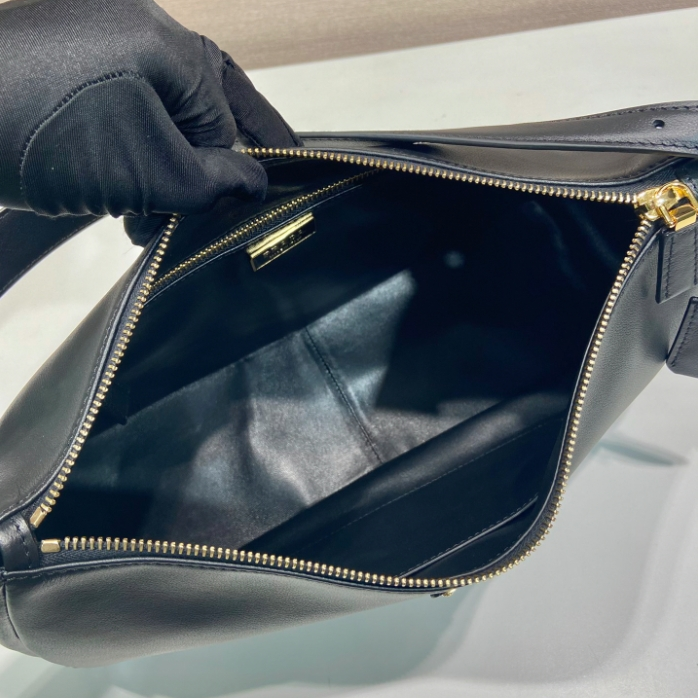 Prada-Hobo Full Leather Underarm Shoulder Bag