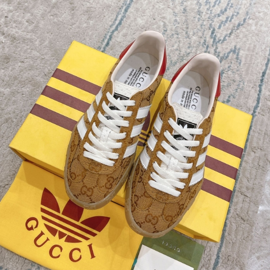 Gucci-Spliced Fabric Dust-Proof Casual Shoes