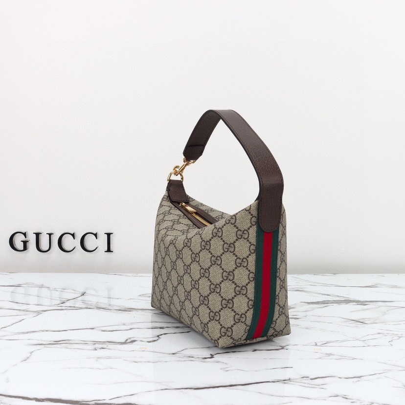 Gucci-New Ophidia series Hobo underarm bag