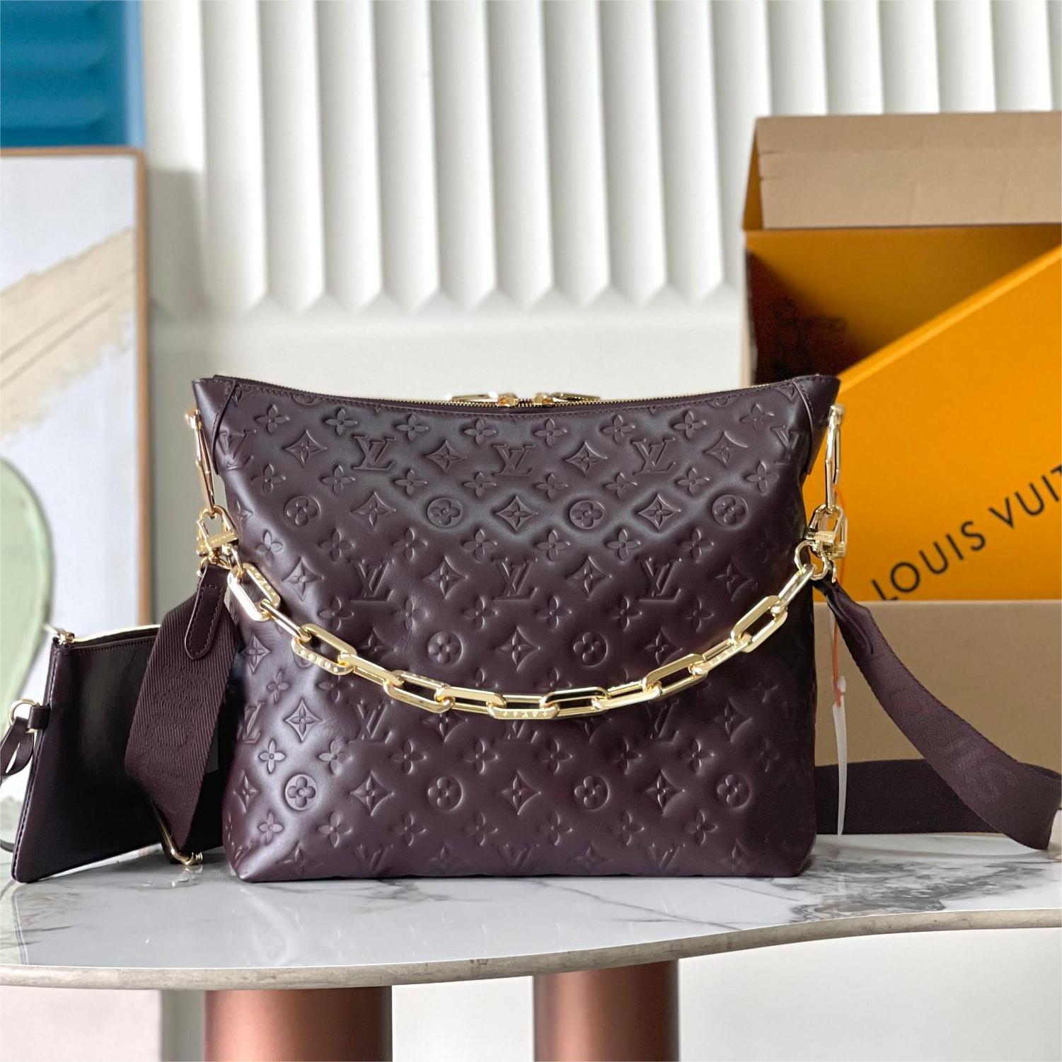 LV-Classic Trendy  Leather Bag