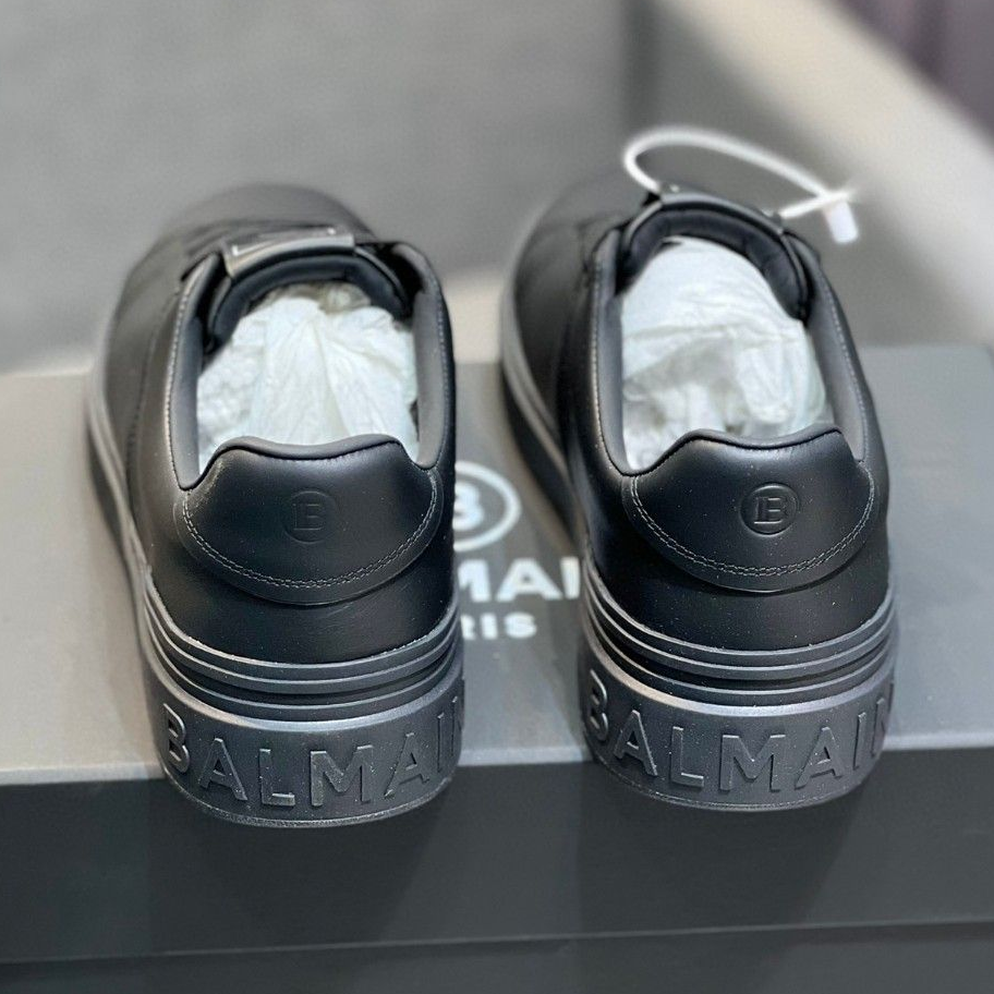 Balmain-Cowhide Casual Shoes