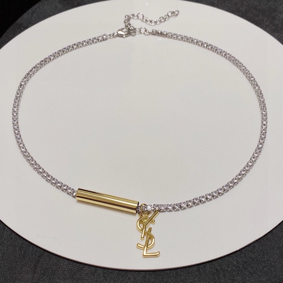 YSL - Diamond Necklace