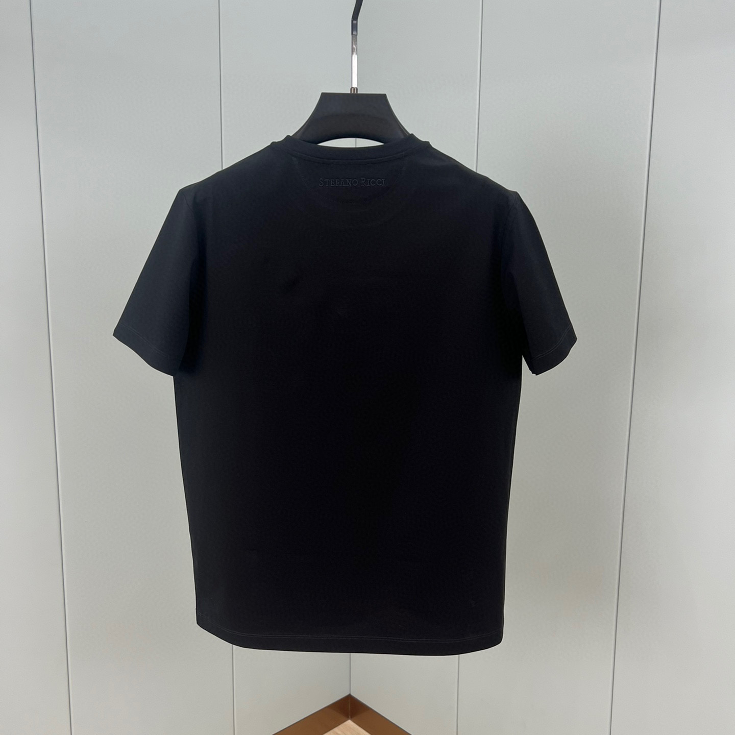 STEFANO RICCI - Metal Eagle Head Logo Short-sleeved T-shirt