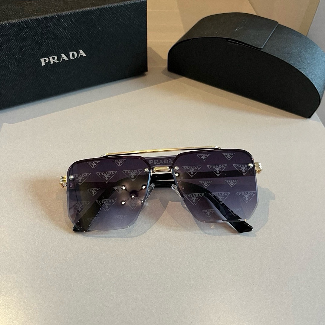 Prada-unisex versatile classic sunglasses