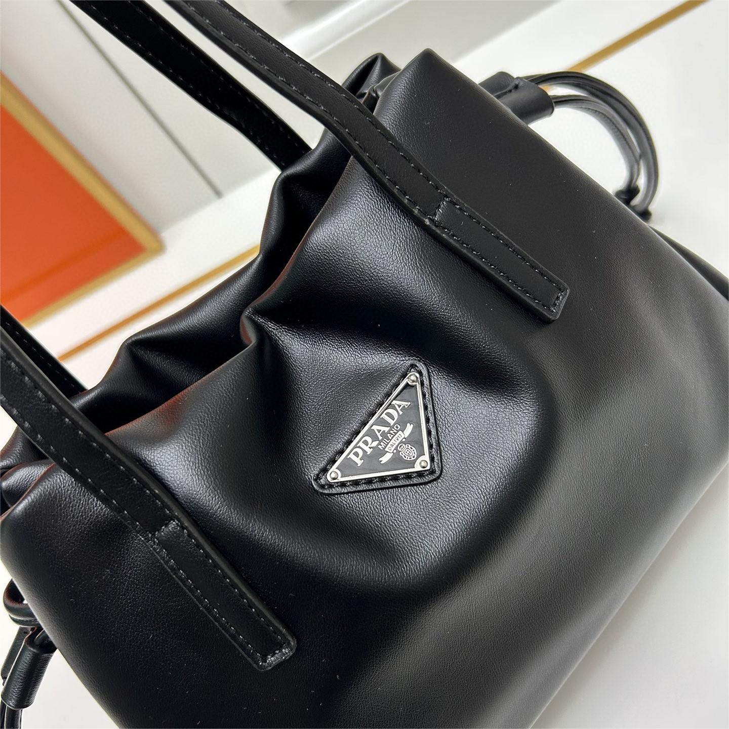 Prada-Drawstring Cloud Bag