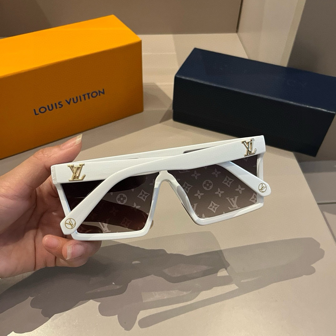 LV-2024 new unisex large box sunshade sunglasses