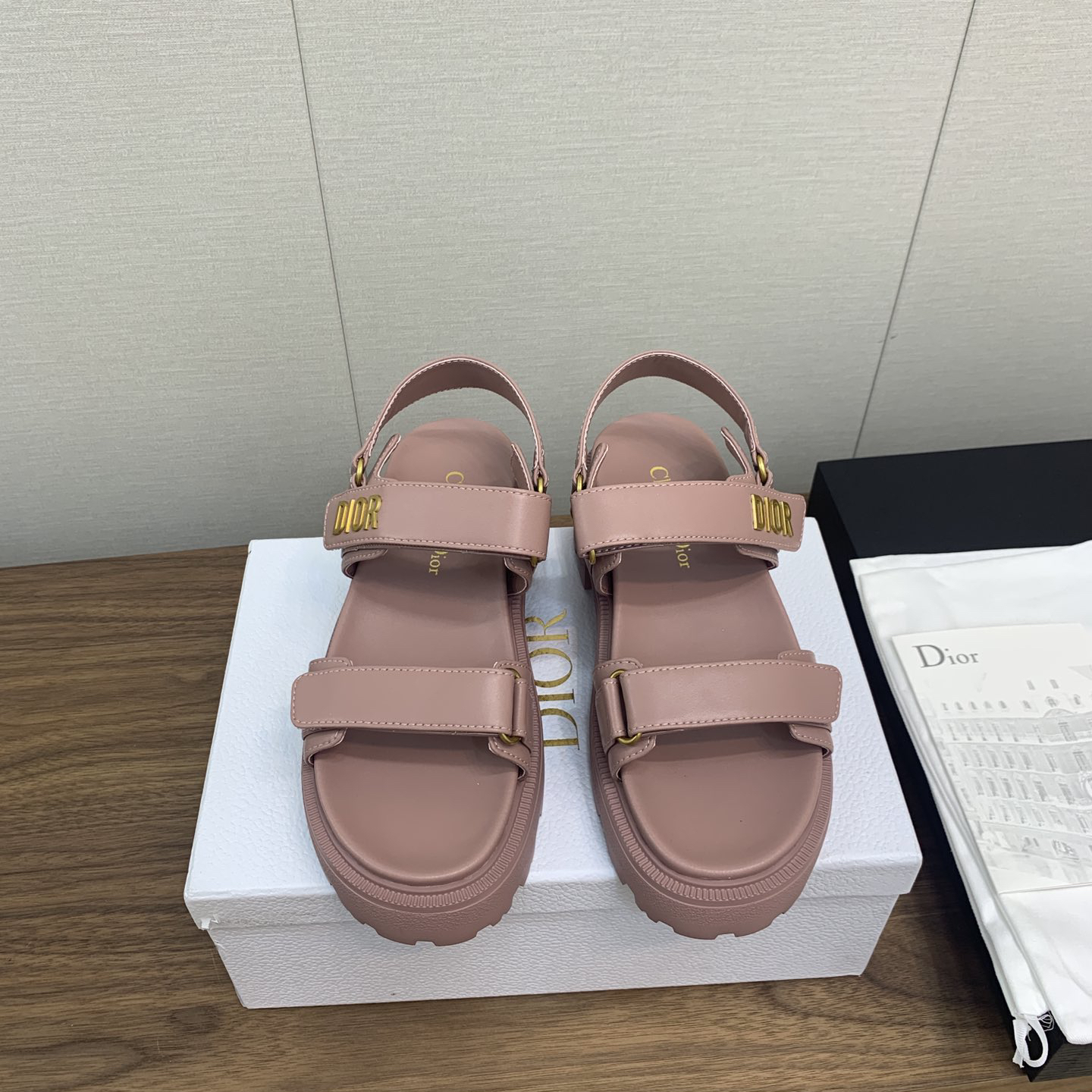 Dior-Velcro sandals