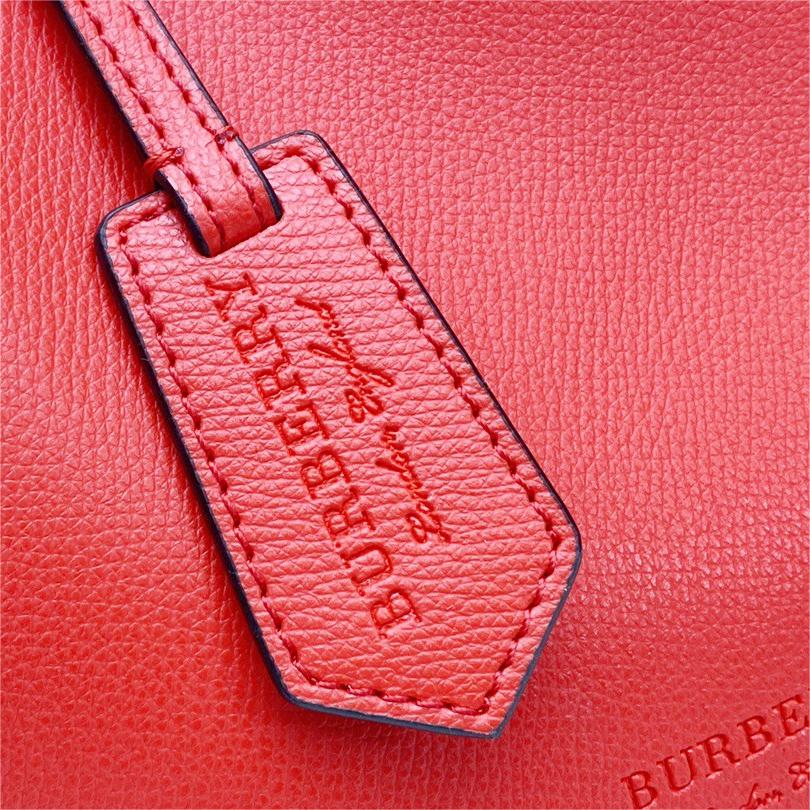 Burberry-Classic Haymarket plaid slanted back bucket bag