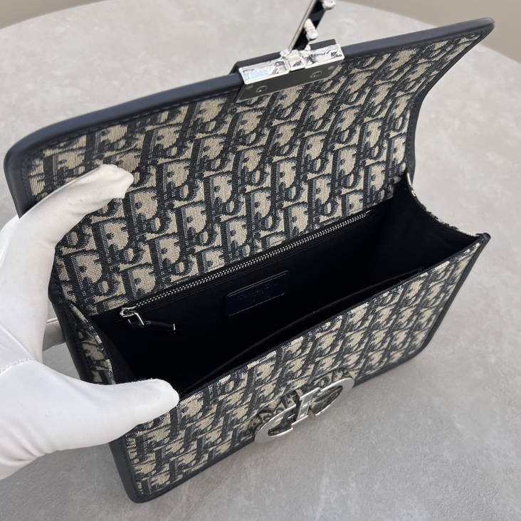 DlOR -30 Montaigne East West Handheld Shoulder Bag