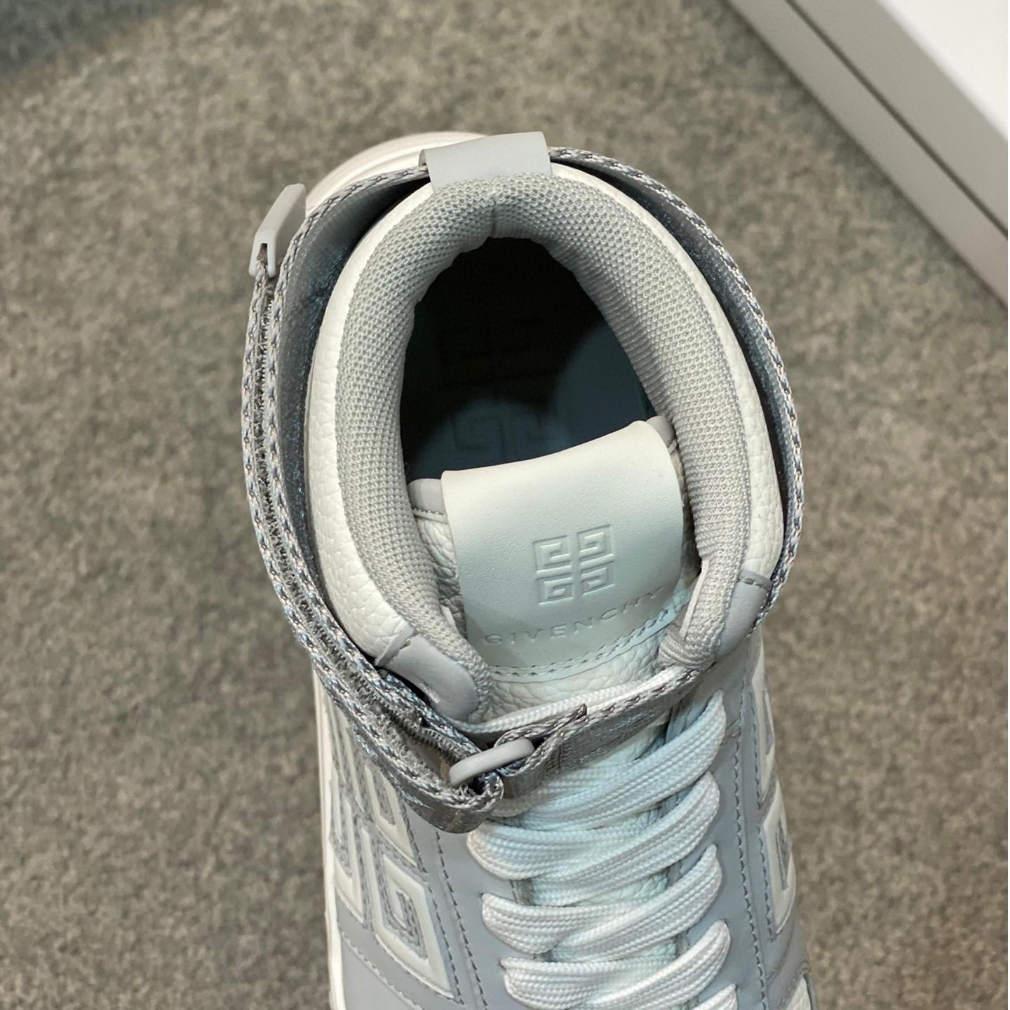 Givenchy-New gray men's high top running shoes