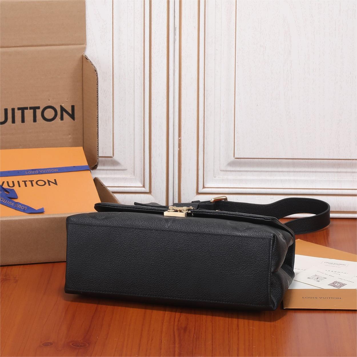 LV-MADELEINE Medium Black Handbag