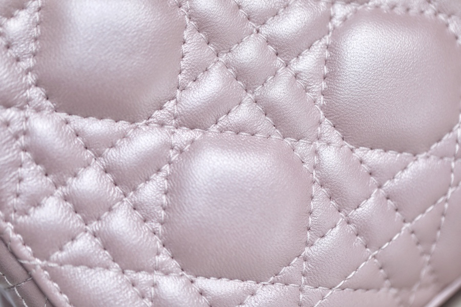 Dior - Lady Dior Mini Pink Bag