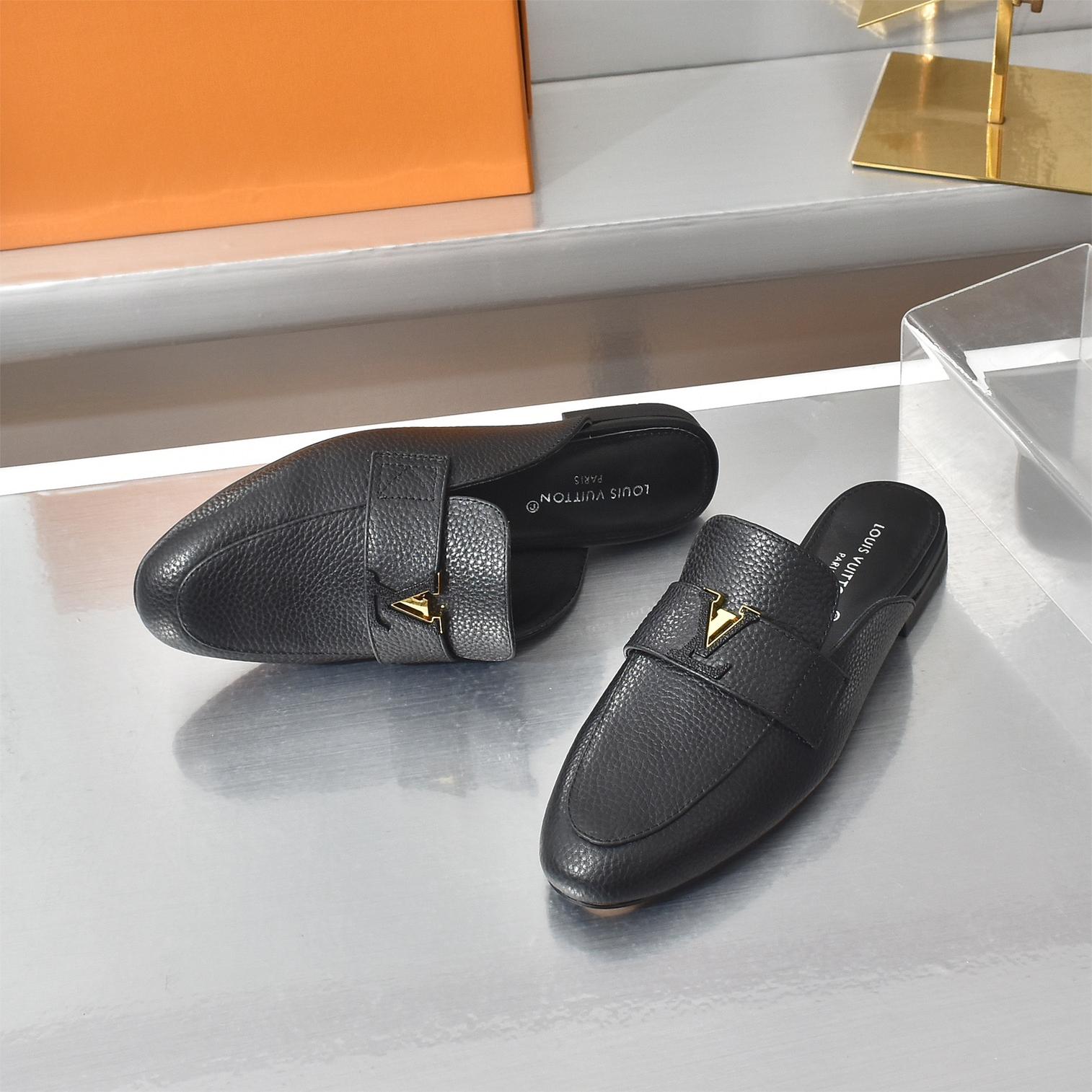 LV-Flat bottomed loafers