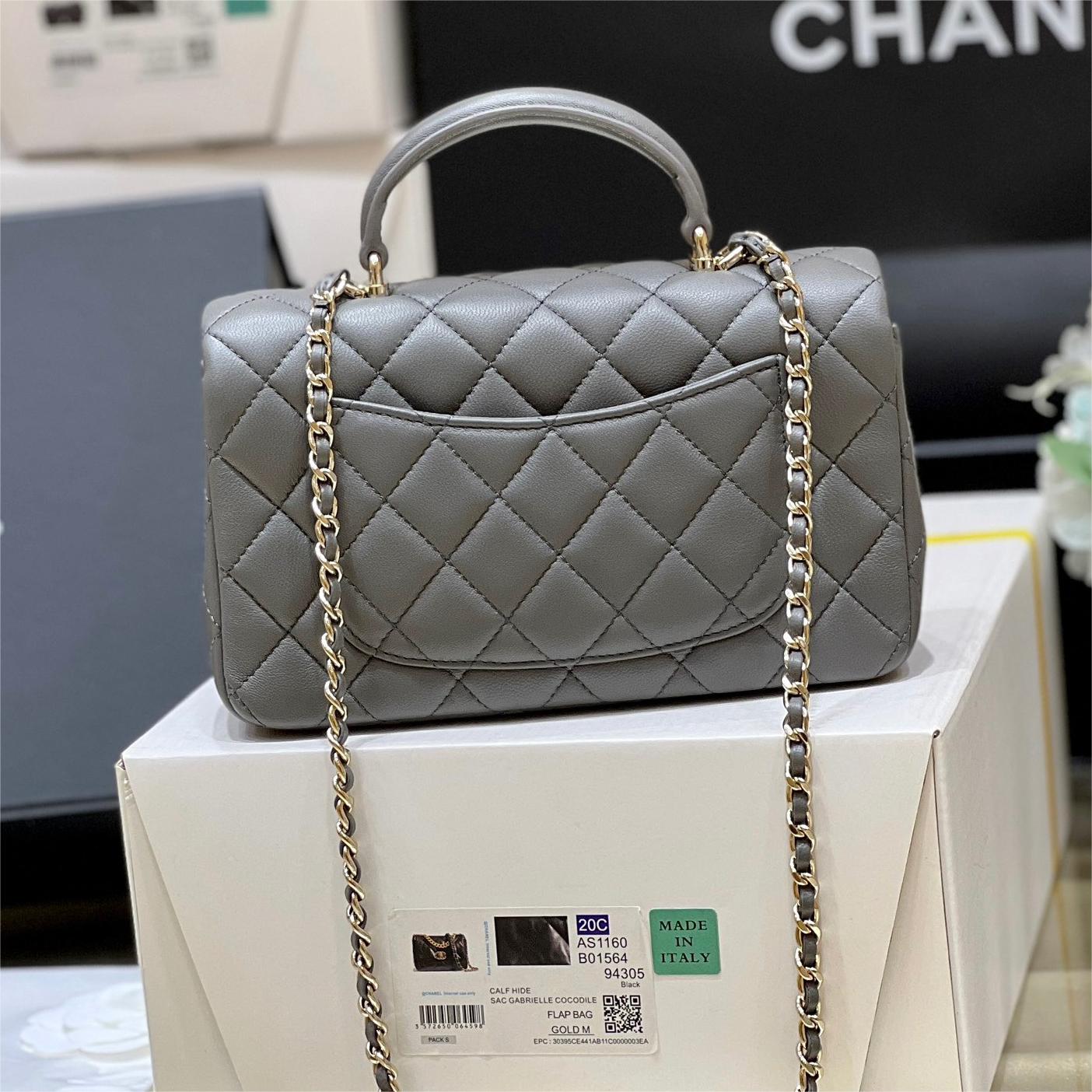 Chanel-Cf Mini Handle Bag