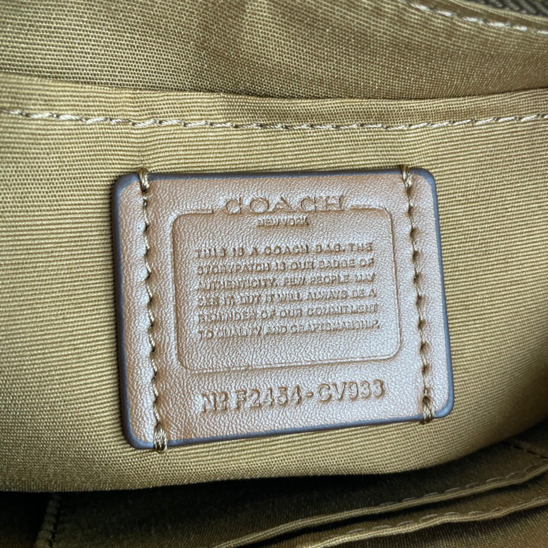 Coach-Teri Shoulder Bag Brown One Size