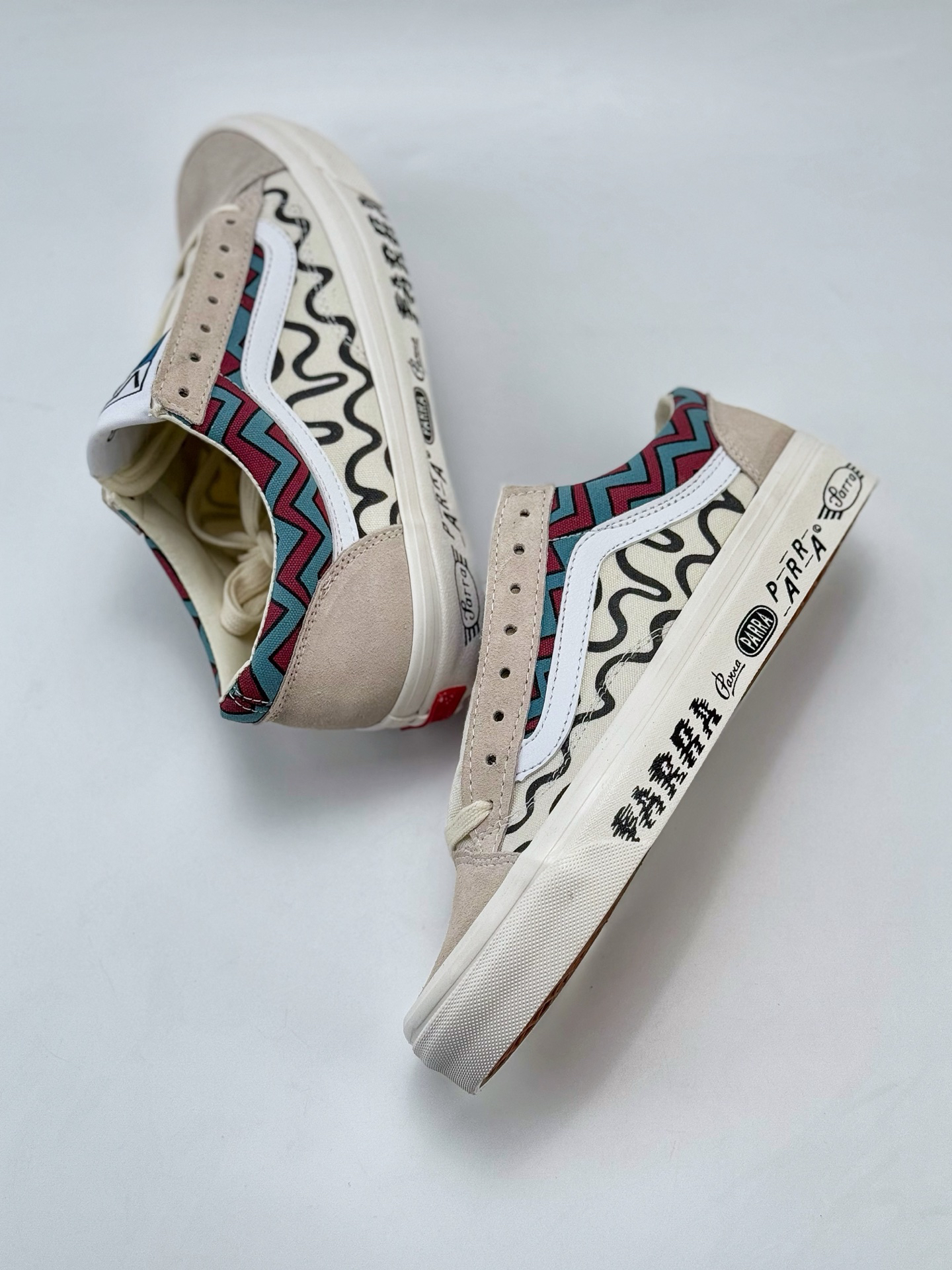 Vans x parra x otw sneakers