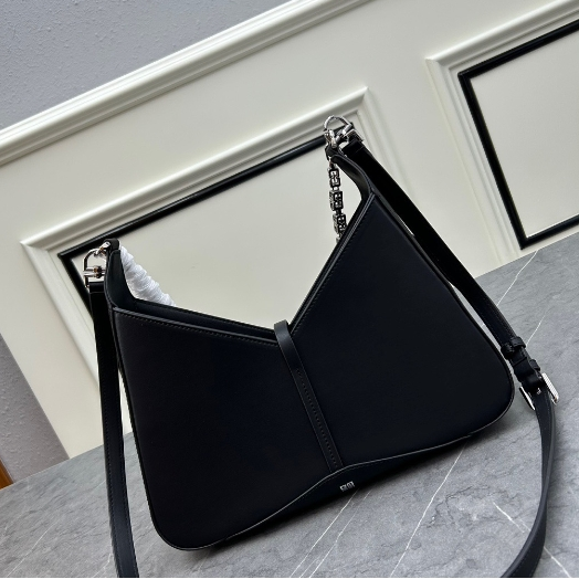 Givenchy-Hollow Out Hardware Chain Handbag