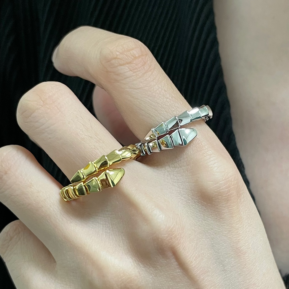 BVLGARI - SERPENTI Series Snake Shaped Ring
