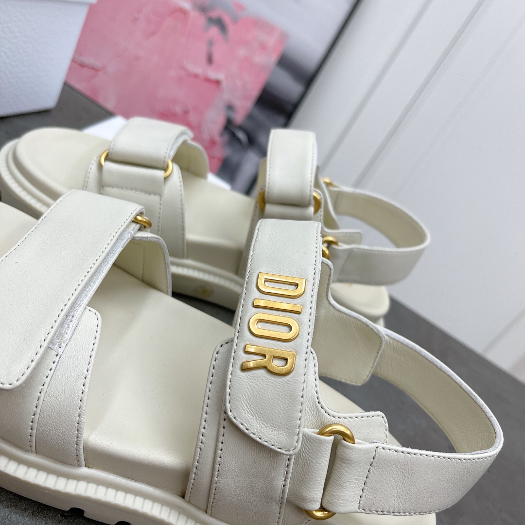 Dior-Velcro sandals