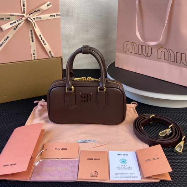 MIU MIU-Arcadie leather handbag