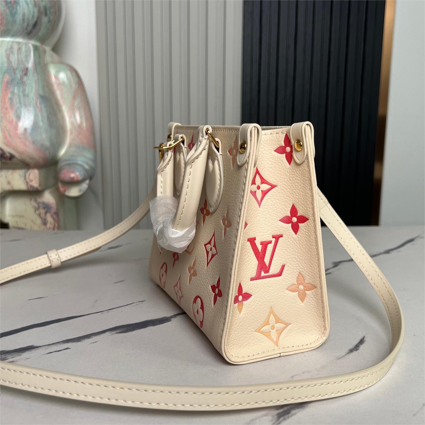 LV-Sunrise Aquaelle On the Go BB handbag