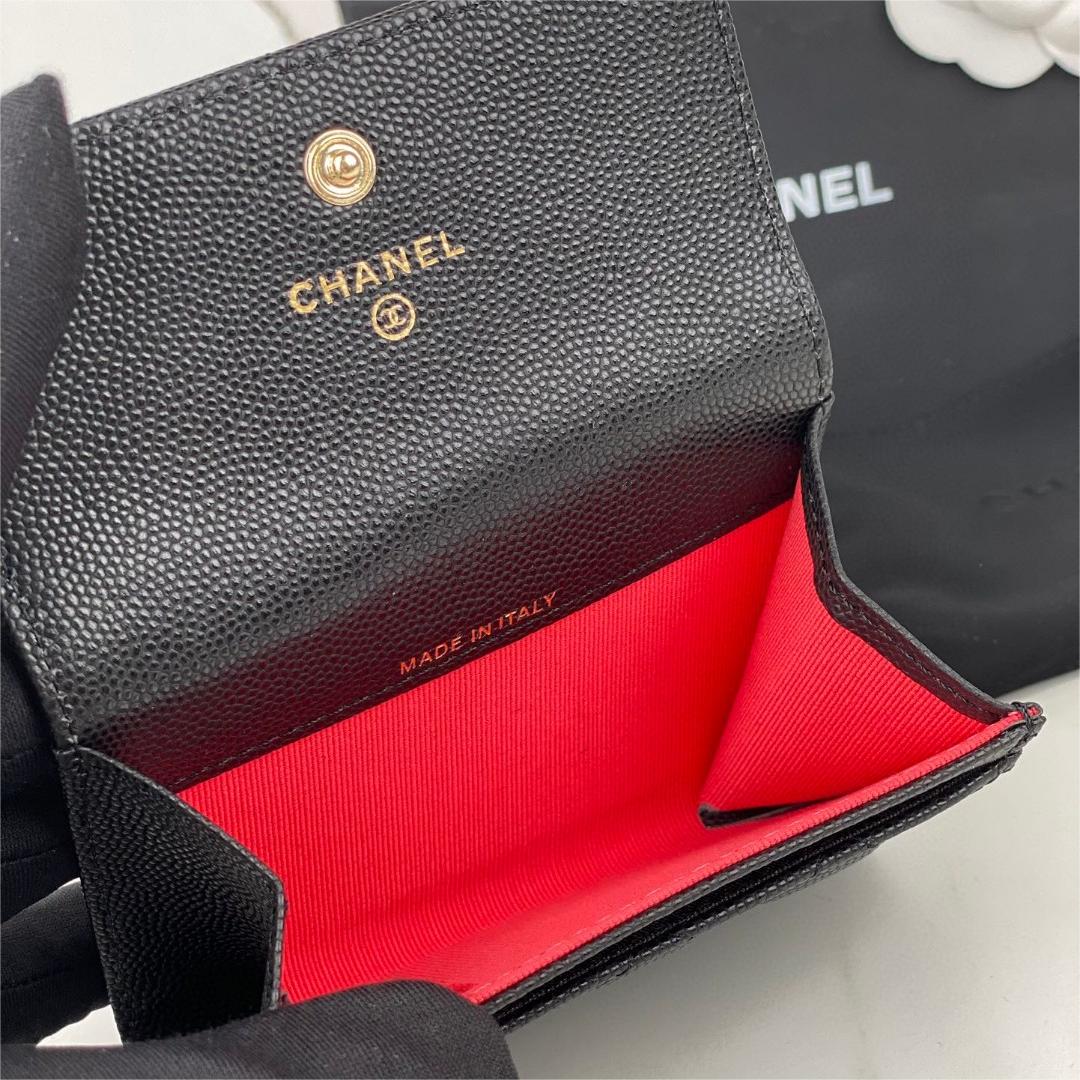 Chanel-Ball patterned large capacity card bag