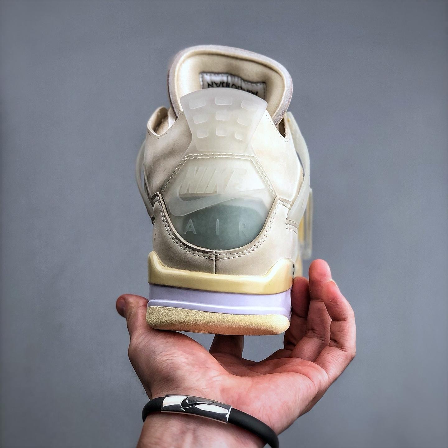 Nike-air jordan 4 x off white