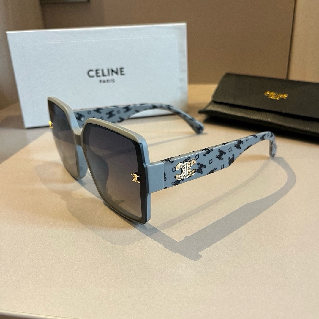 Celine-New large box unisex lightweight sunglasses