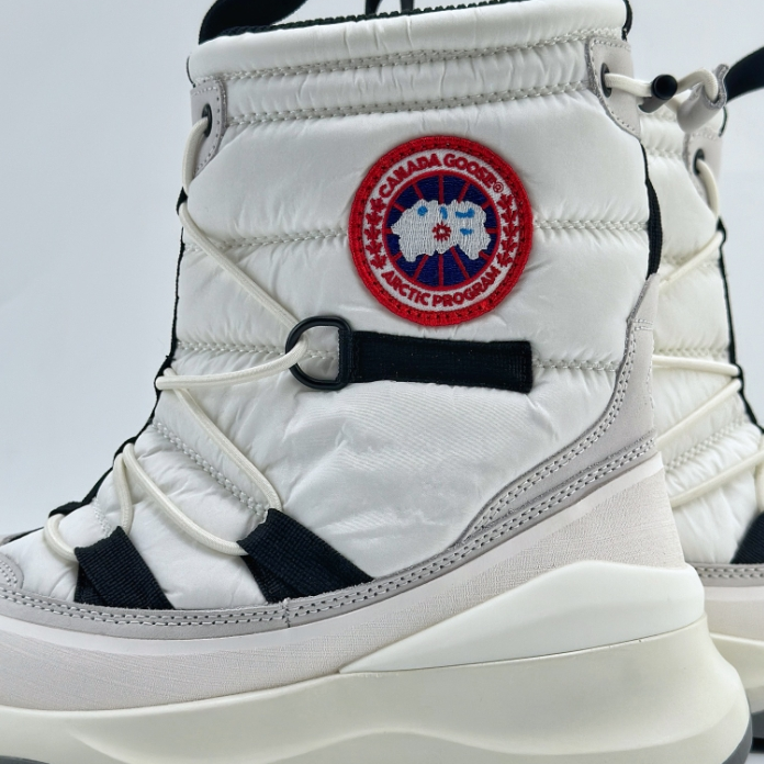 Canada Goose-High Top and Plush Thick Snow Boots