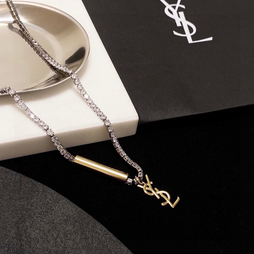 YSL - Diamond Necklace