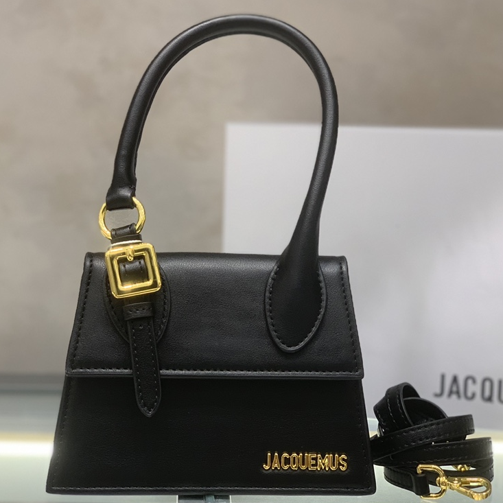 Jacquemus-Black Shoulder Handbag