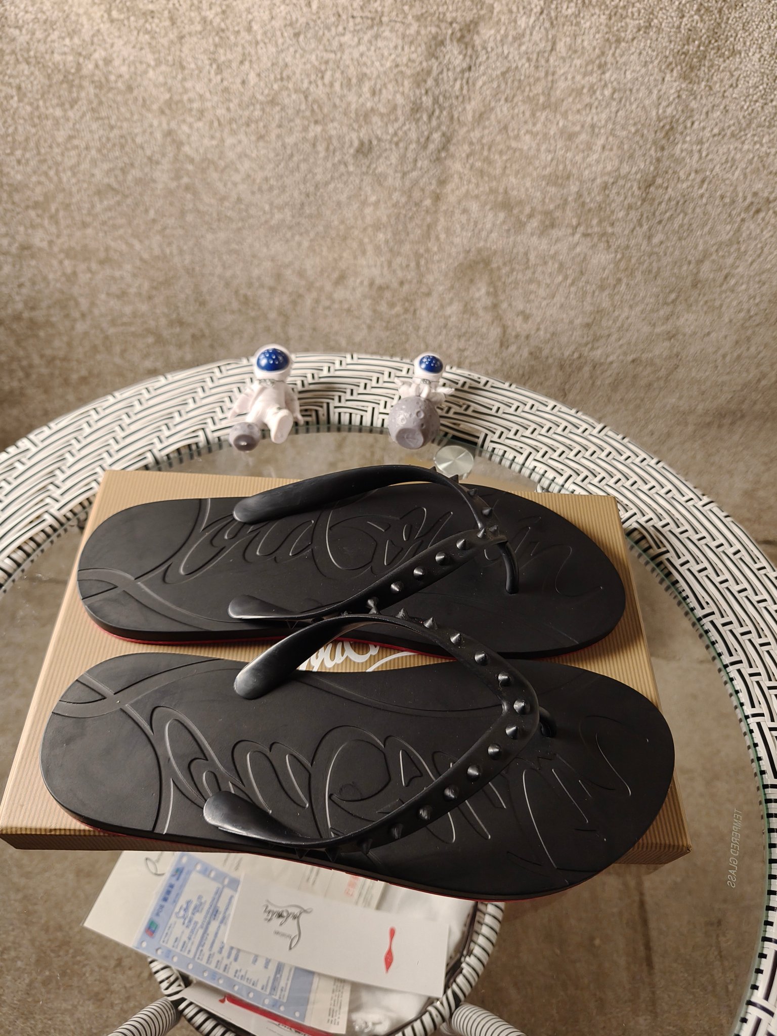 Christian Louboutin-Red-sole slide