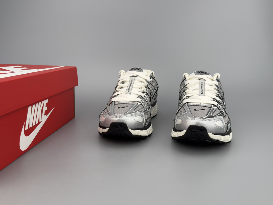Nike Men's P-6000 Metallic Silver