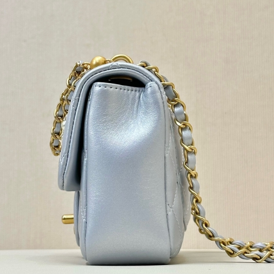Chanel-Pearl Square Fatty Mini Shoulder Bag