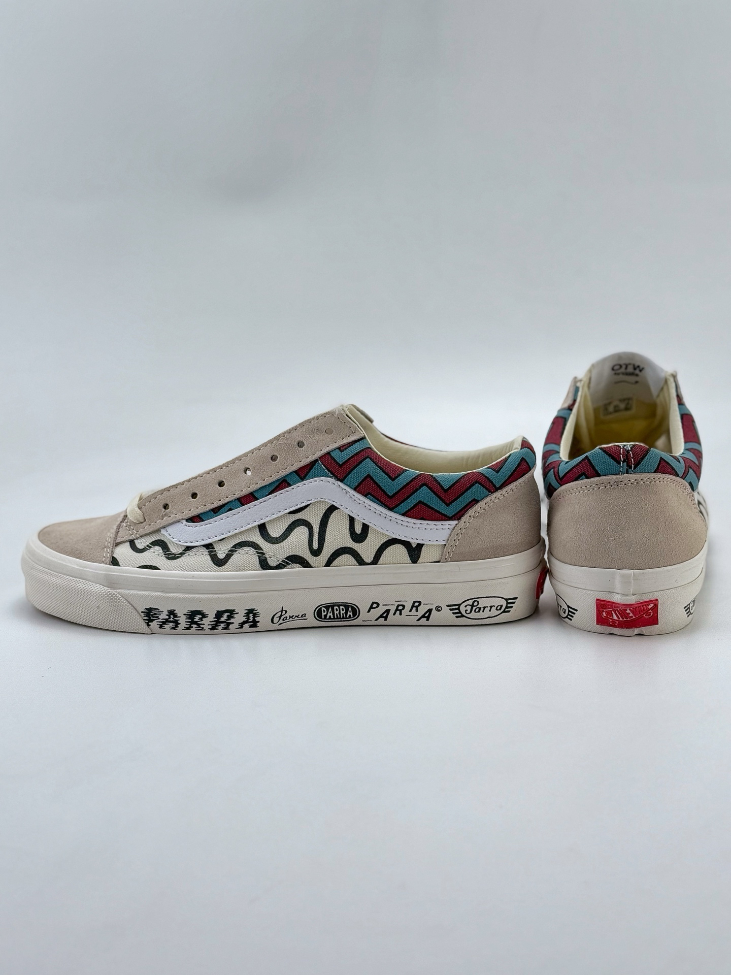 Vans x parra x otw sneakers