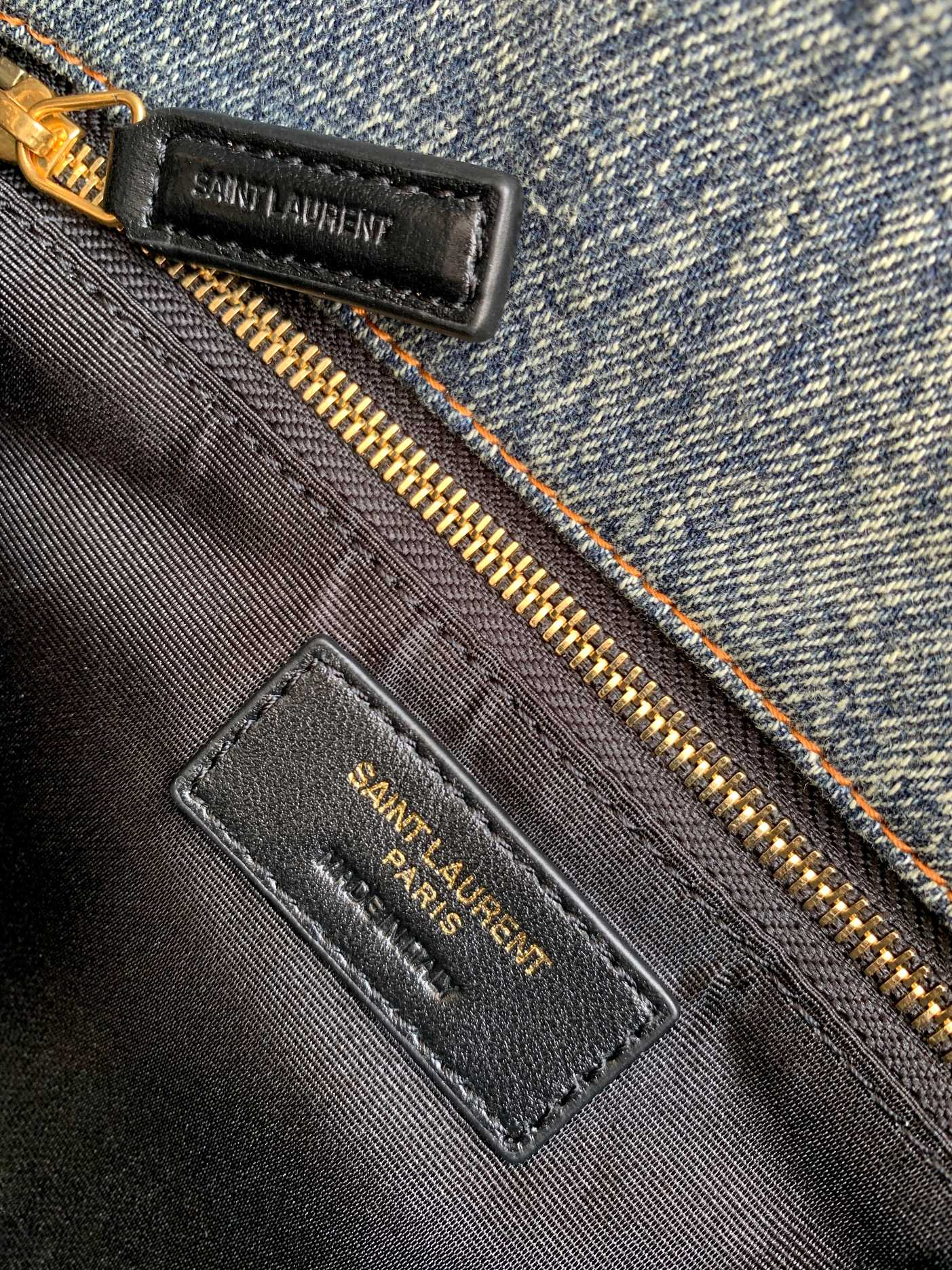 YSL - Puffer - Blue Gray Cloud Bag Pillow Bag Crossbody Shoulder Bag