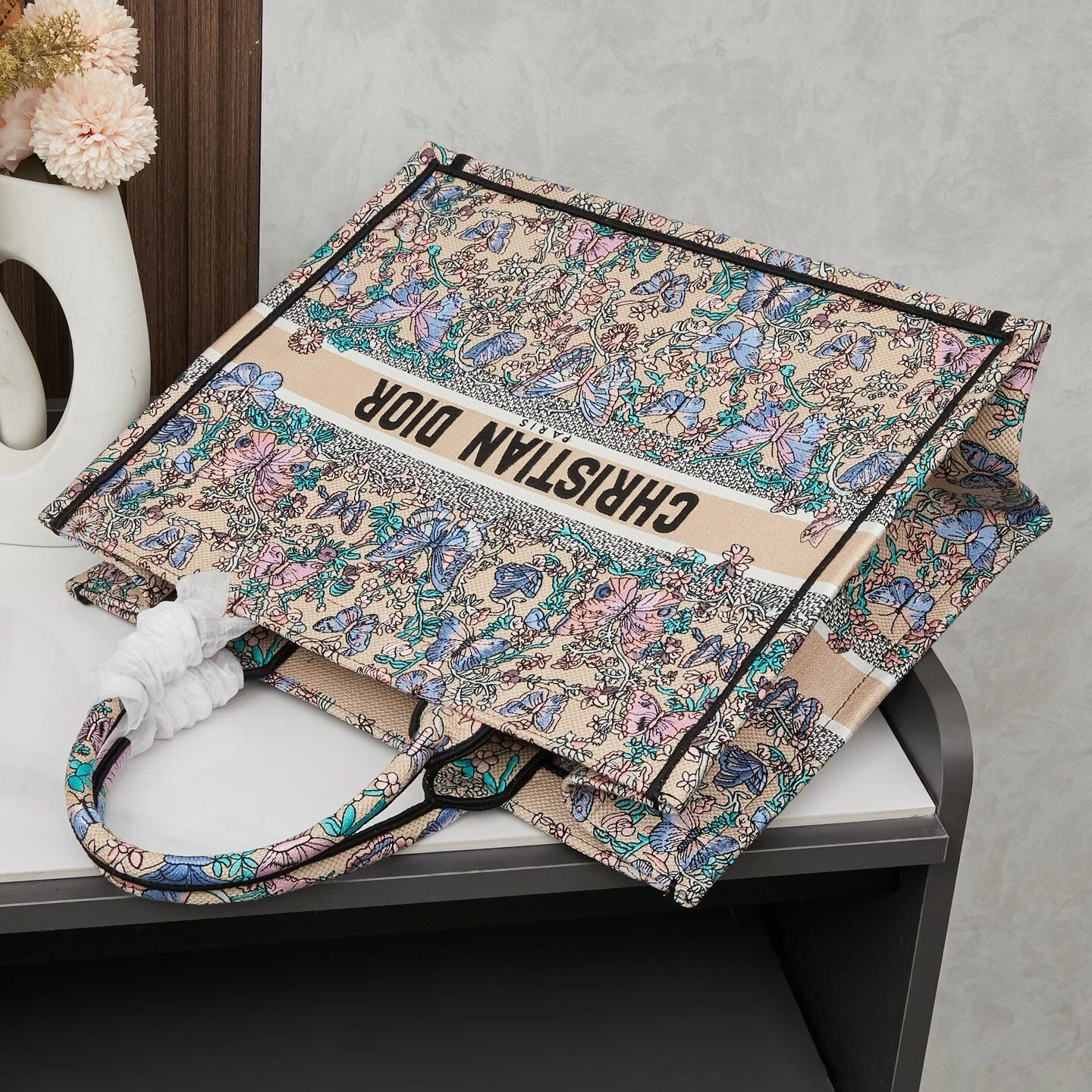 DIOR – Embroidery Book Tote
