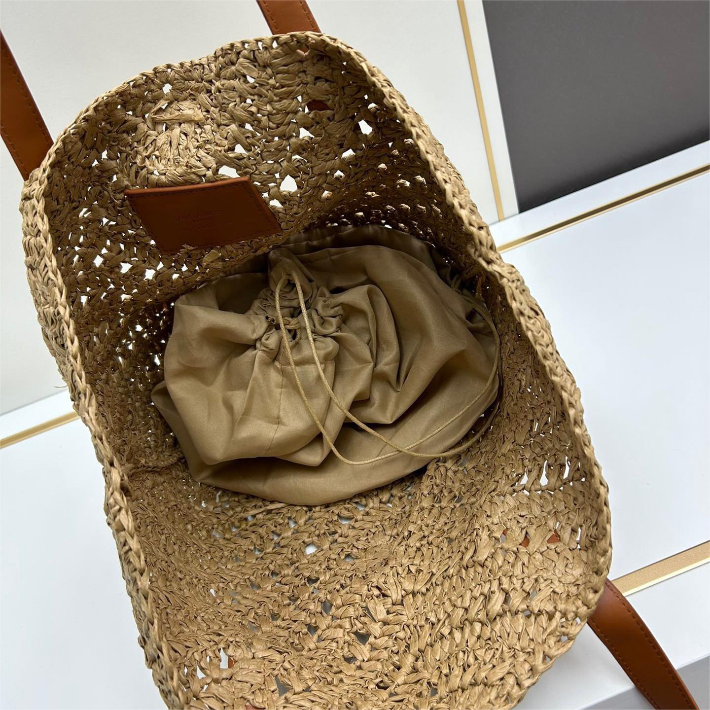 YSL-Vacation Lafite Grass Tote