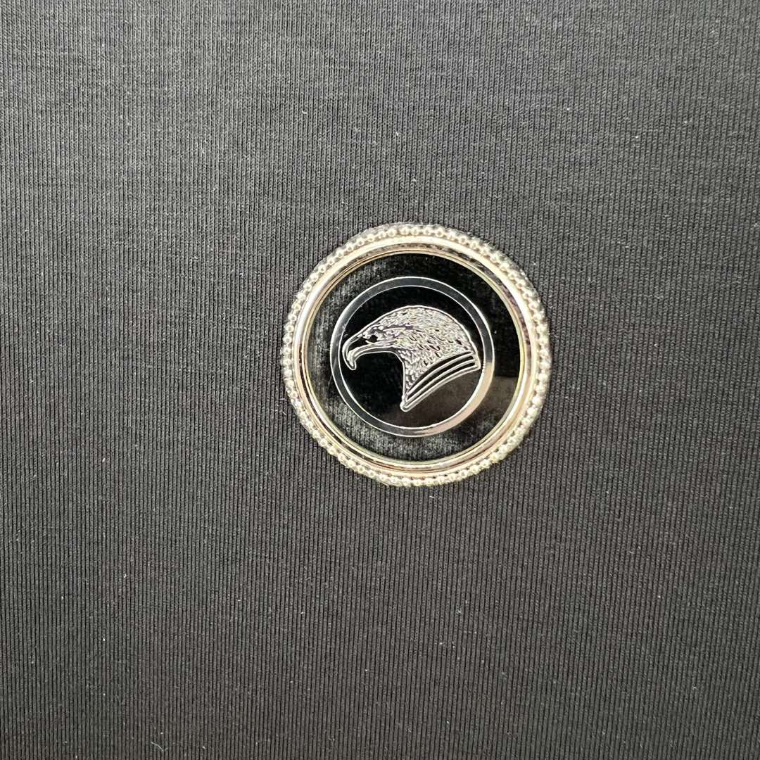 STEFANO RICCI - Metal Eagle Head Logo Short-sleeved T-shirt