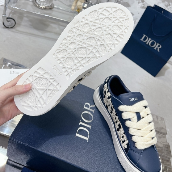 Dior-Casual Flat Bottomed Board Shoes