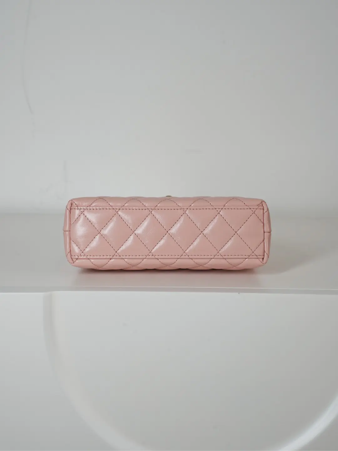 Chanel 23k Kelly shopper oil wax pink