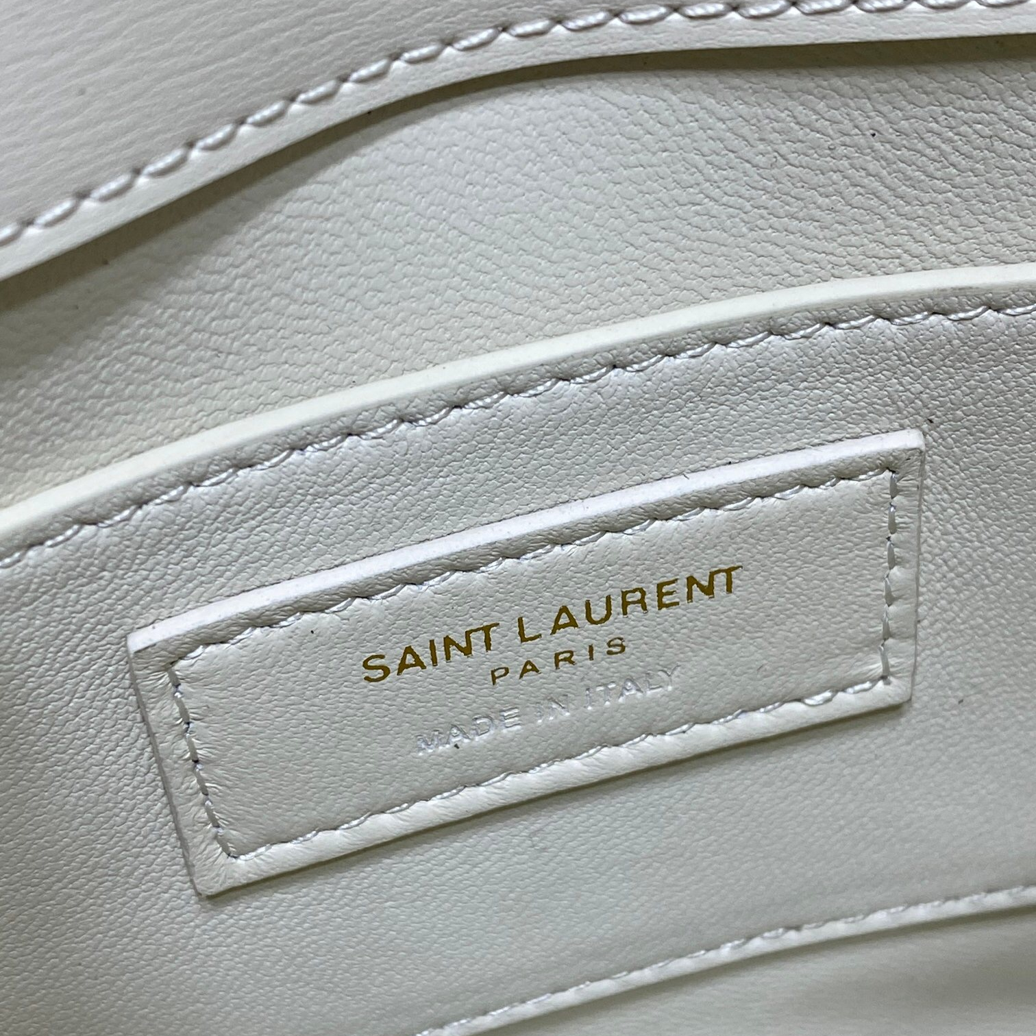 YSL-Flip Manhattan baguette bag